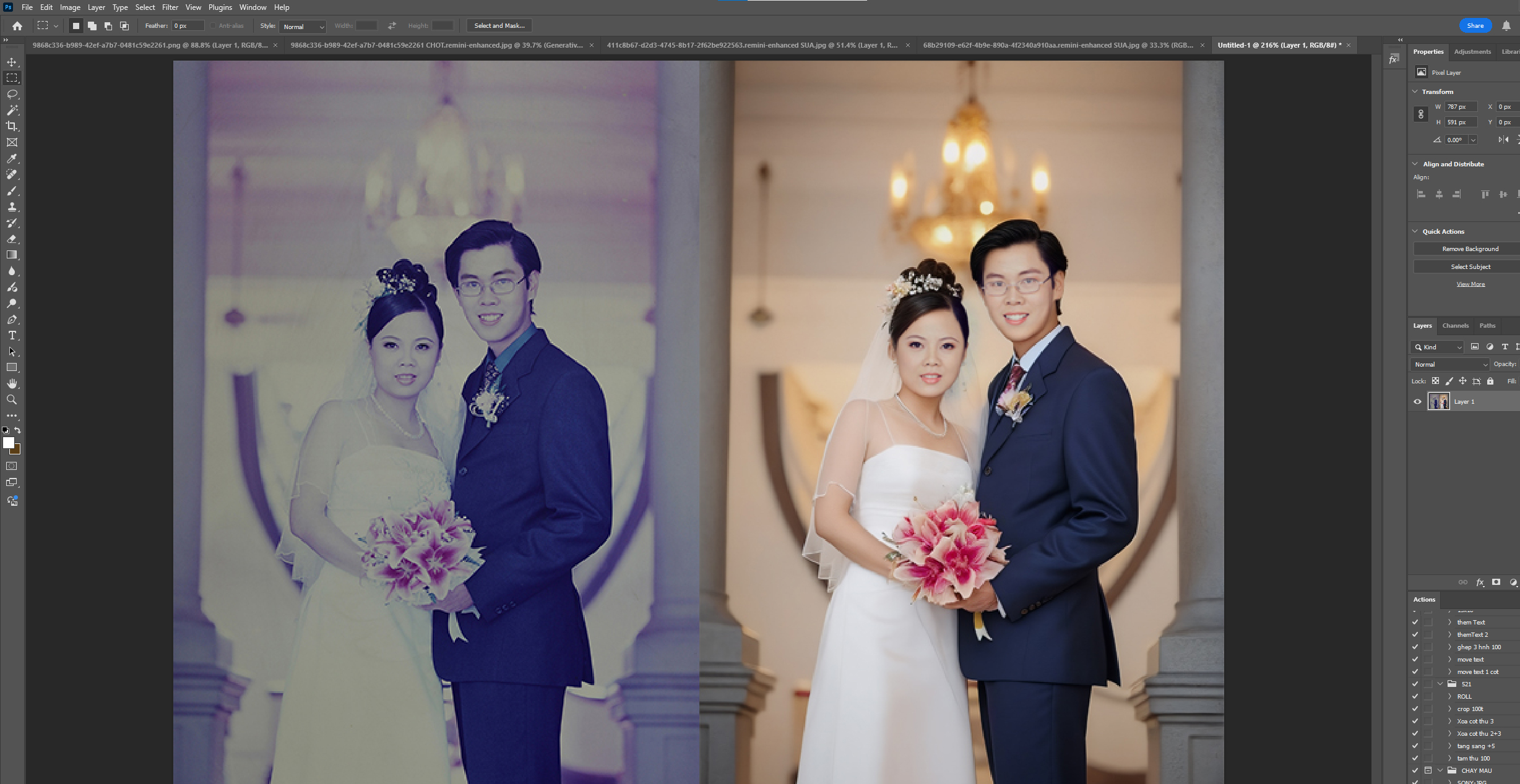 Cách Phục Hồi Ảnh Cũ Trong Photoshop: Hướng Dẫn Chi Tiết 2025